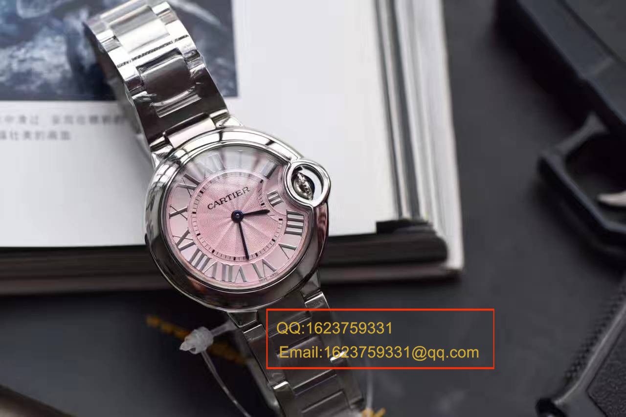【HBBV6 Factory  Perfect  High quality  Replica Watches 】 Cartier  蓝气球系列W6920038女士28毫米/33毫米石英 wrist watches  / K121