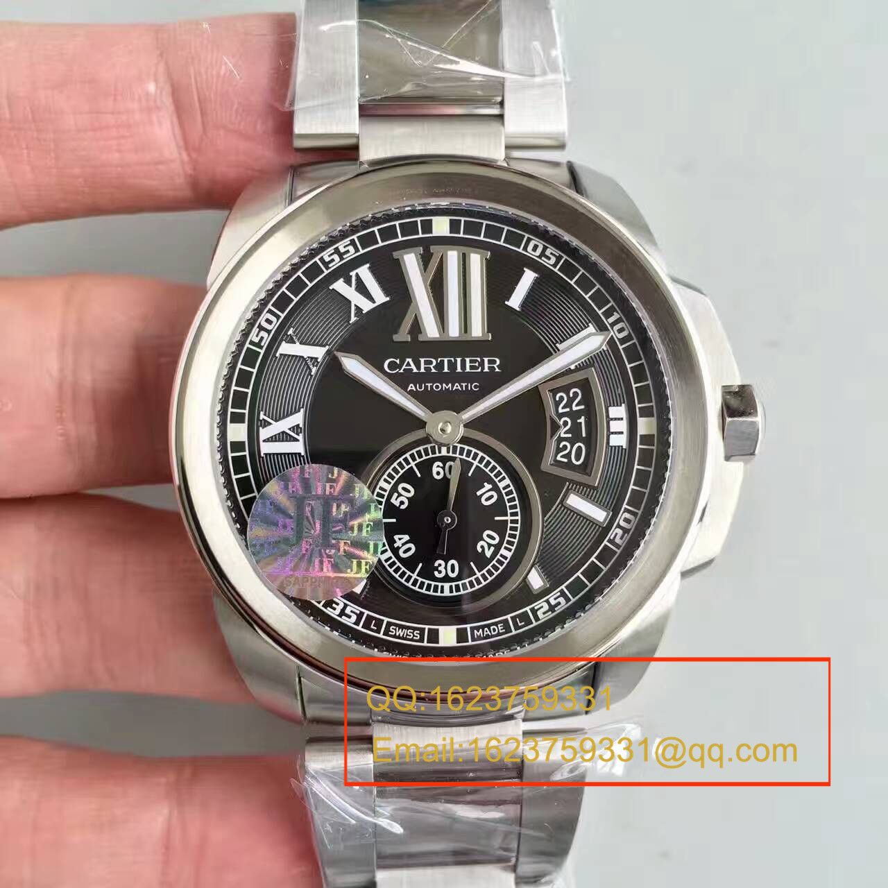 【JF Factory  Perfect  High quality  Replica Watches 】 Cartier  CALIBRE DE  Cartier  系列W7100015 wrist watches  / K025