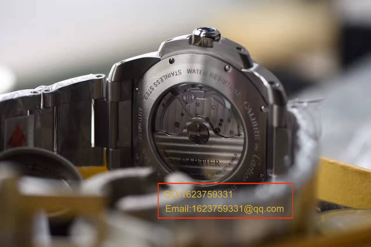【JF Factory  Perfect  High quality  Replica Watches 】 Cartier  CALIBRE DE  Cartier  系列W7100015 wrist watches  / K025