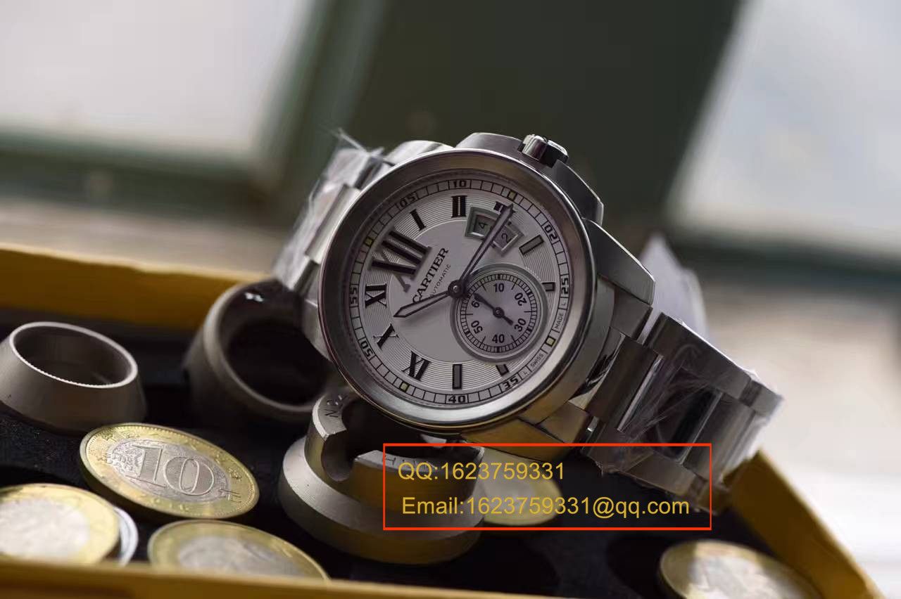 【JF Factory  Perfect  High quality  Replica Watches 】 Cartier  CALIBRE DE  Cartier  系列W7100015 wrist watches  / K025