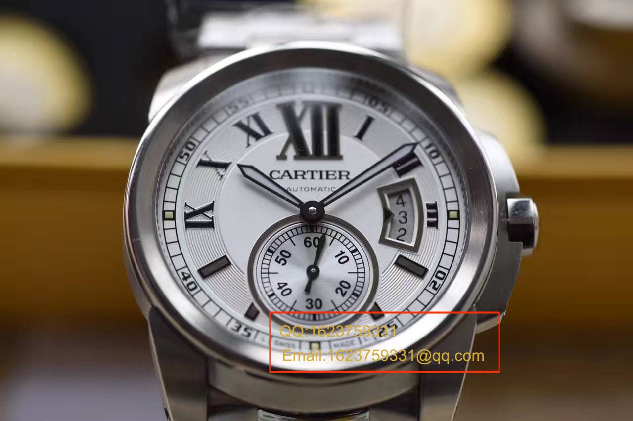 【JF Factory  Perfect  High quality  Replica Watches 】 Cartier  CALIBRE DE  Cartier  系列W7100015 wrist watches  / K025