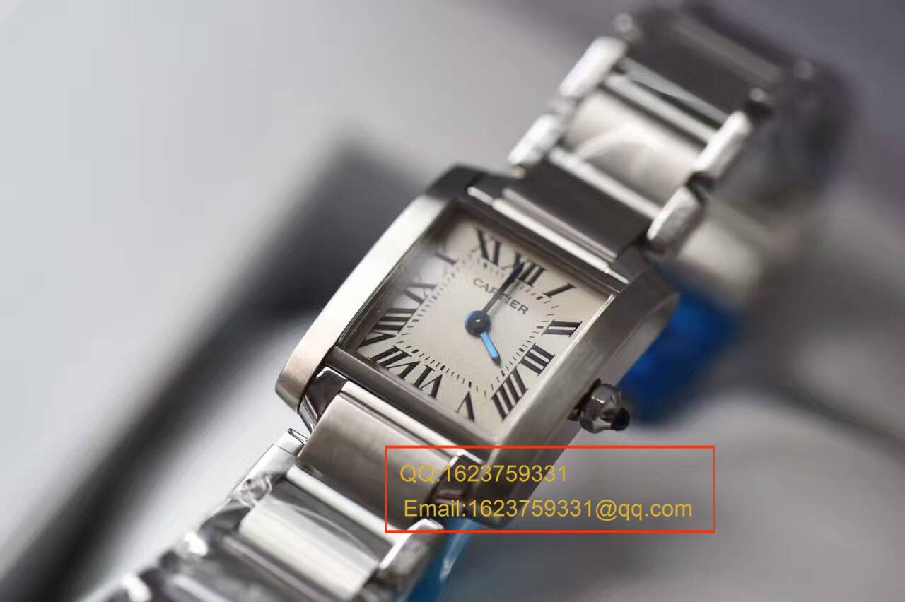 【独家视频测评A8 Factory 1:1 High quality  Knockoff  Watches 】 Cartier  坦克系列W51008Q3女表 / KAC070
