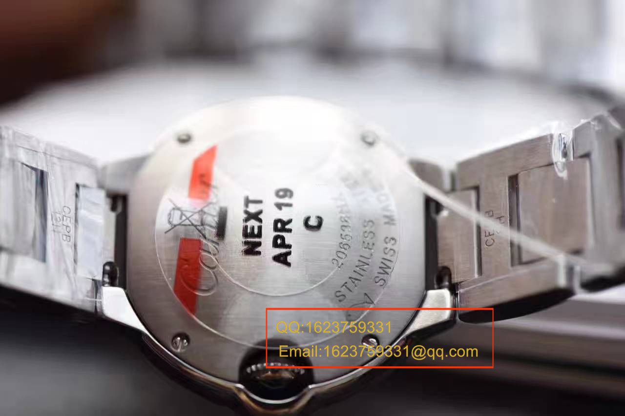 【独家视频测评V6 Factory  Perfect  High quality  Knockoff  Watches 】 Cartier  蓝气球系列小号28毫米WE902073女士石英 wrist watches  / K063