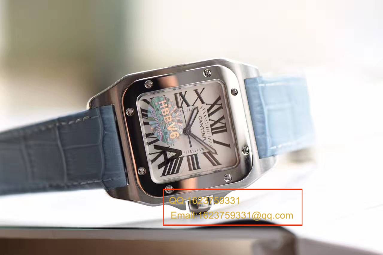 【HBBV6 Factory  Perfect  High quality  Replica Watches 】 Cartier   Santos W20106X8机械女士 wrist watches  