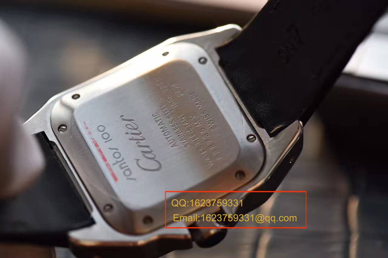 【独家视频测评HBBV6 Factory  Perfect  High quality  Replica Watches 】 Cartier   Santos 系列W20126X8 女士机械 wrist watches  / KDY084