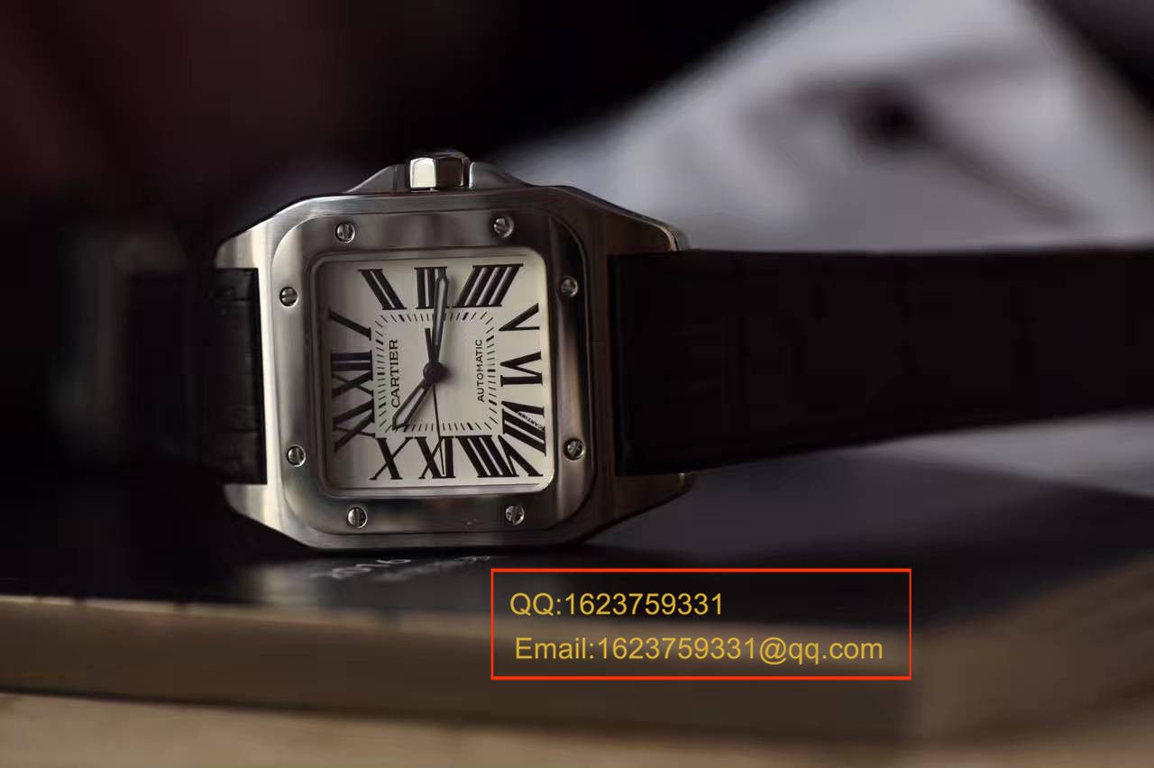 【独家视频测评HBBV6 Factory  Perfect  High quality  Replica Watches 】 Cartier   Santos 系列W20126X8 女士机械 wrist watches  / KDY084
