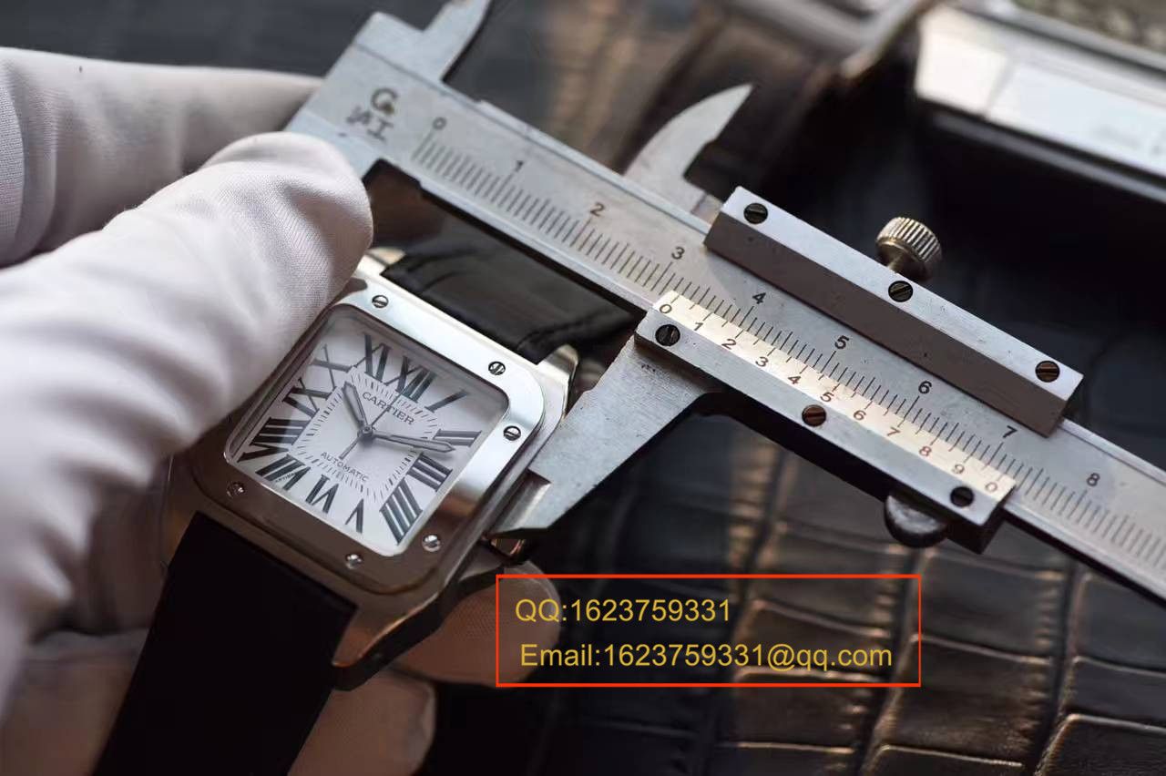【独家视频测评HBBV6 Factory  Perfect  High quality  Replica Watches 】 Cartier   Santos 系列W20126X8 女士机械 wrist watches  / KDY084