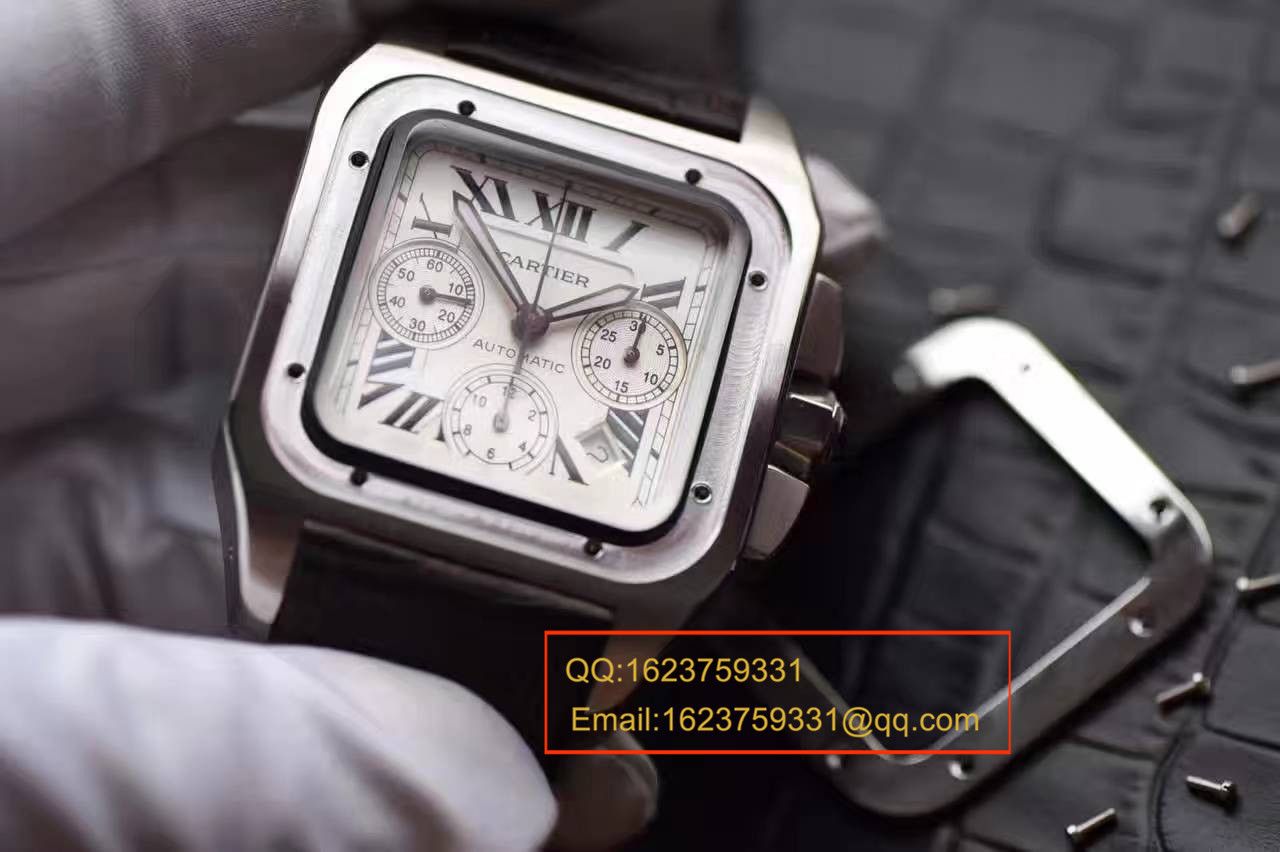 【HBBV6 Factory 1:1 Replica Copy  Watches 】 Cartier   Santos 系列W20090X8 wrist watches  / KDY077