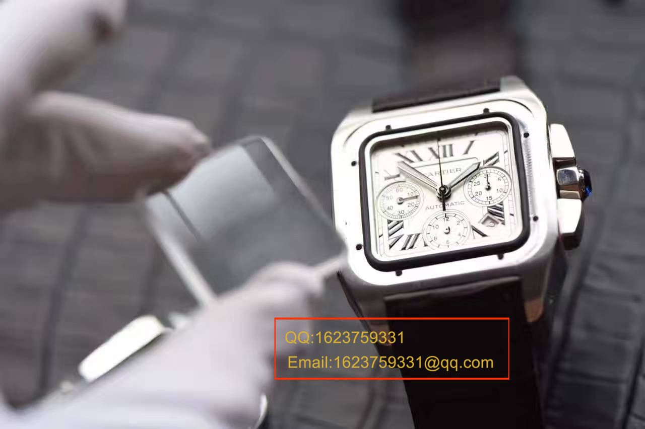 【HBBV6 Factory 1:1 Replica Copy  Watches 】 Cartier   Santos 系列W20090X8 wrist watches  / KDY077
