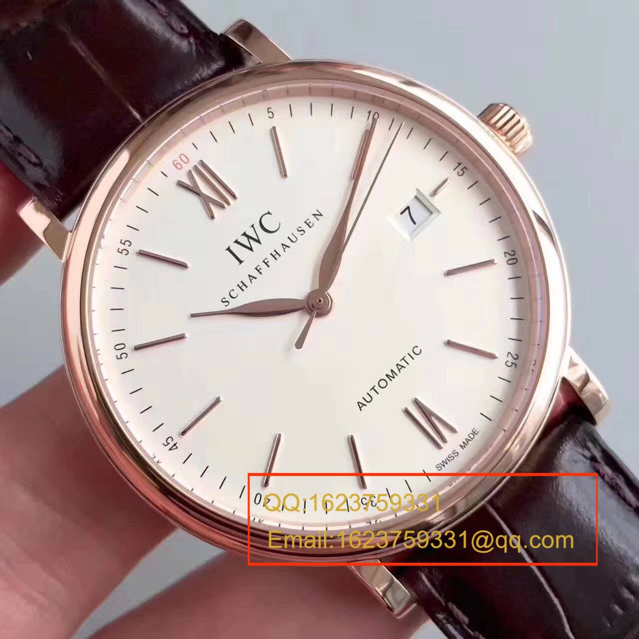 【独家视频测评MK Factory 1:1 High quality  Copy  Watches 】 IWC 柏涛菲诺系列IW356504 wrist watches  / WGAH058B