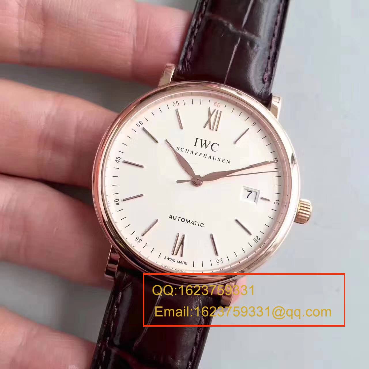【独家视频测评MK Factory 1:1 High quality  Copy  Watches 】 IWC 柏涛菲诺系列IW356504 wrist watches  / WGAH058B