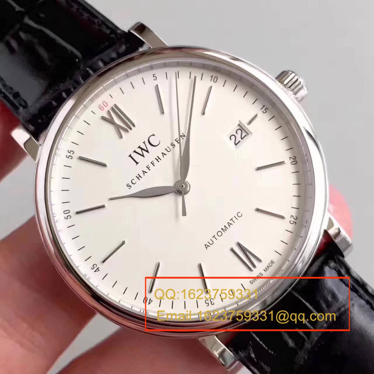 【独家视频测评MK Factory 1:1 Replica Watches 】 IWC 柏涛菲诺系列 IW356501男士 wrist watches  / WGAH058