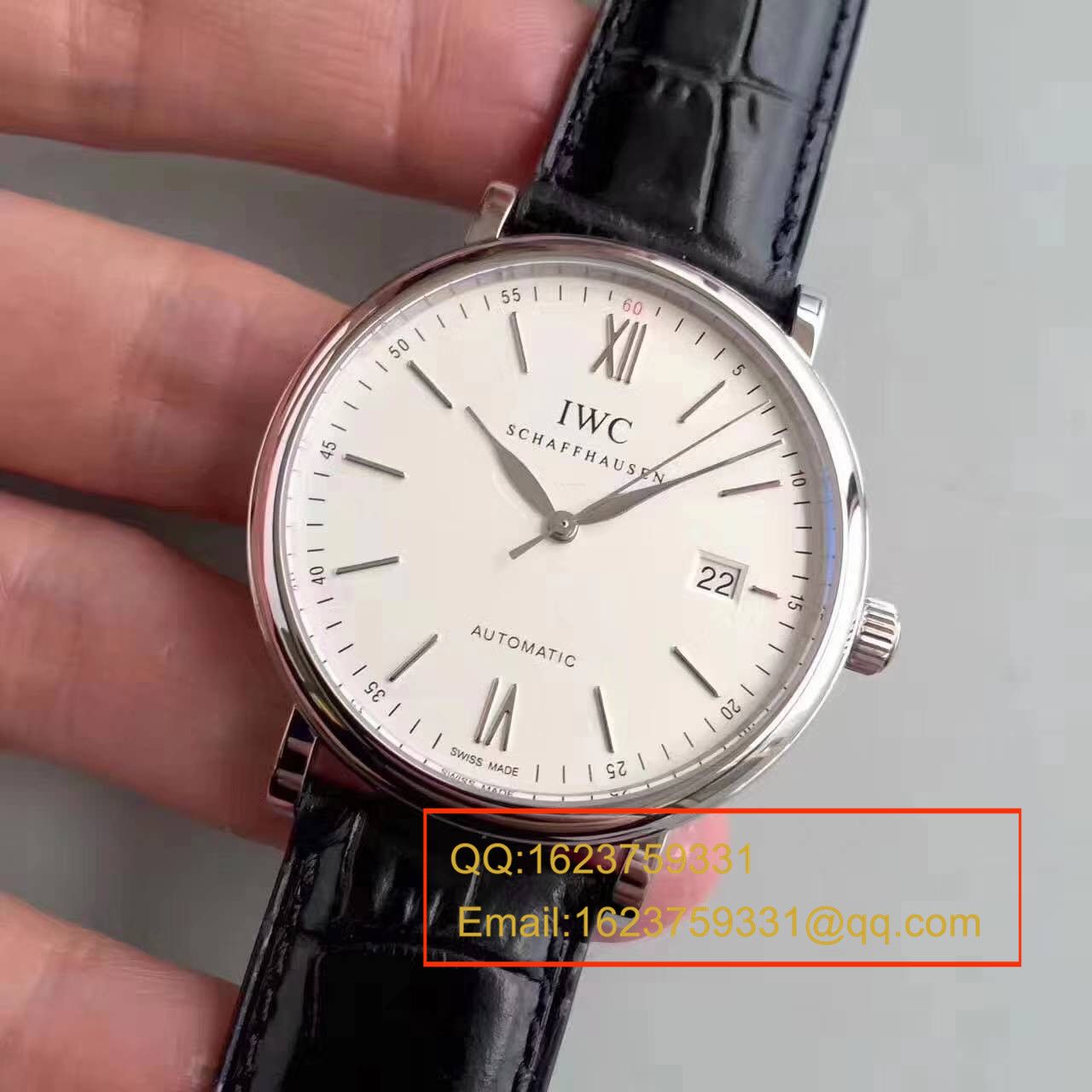 【独家视频测评MK Factory 1:1 Replica Watches 】 IWC 柏涛菲诺系列 IW356501男士 wrist watches  / WGAH058