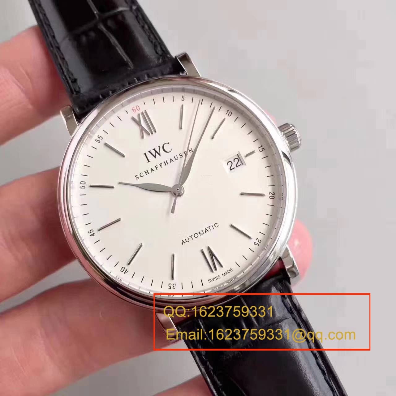 【独家视频测评MK Factory 1:1 Replica Watches 】 IWC 柏涛菲诺系列 IW356501男士 wrist watches  / WGAH058