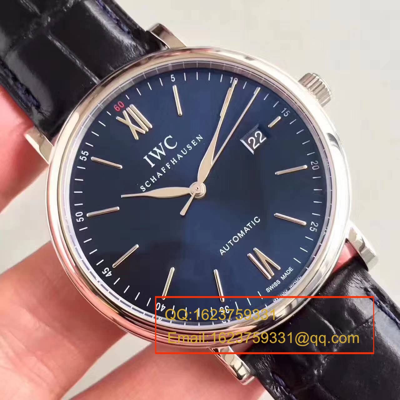 【独家视频测评MK Factory 1:1 Replica Watches 】 IWC  IWC 柏涛菲诺系列 大三针 IW356512 男士 Watches  / WGAH117