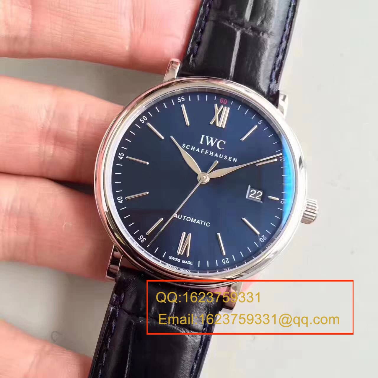 【独家视频测评MK Factory 1:1 Replica Watches 】 IWC  IWC 柏涛菲诺系列 大三针 IW356512 男士 Watches  / WGAH117