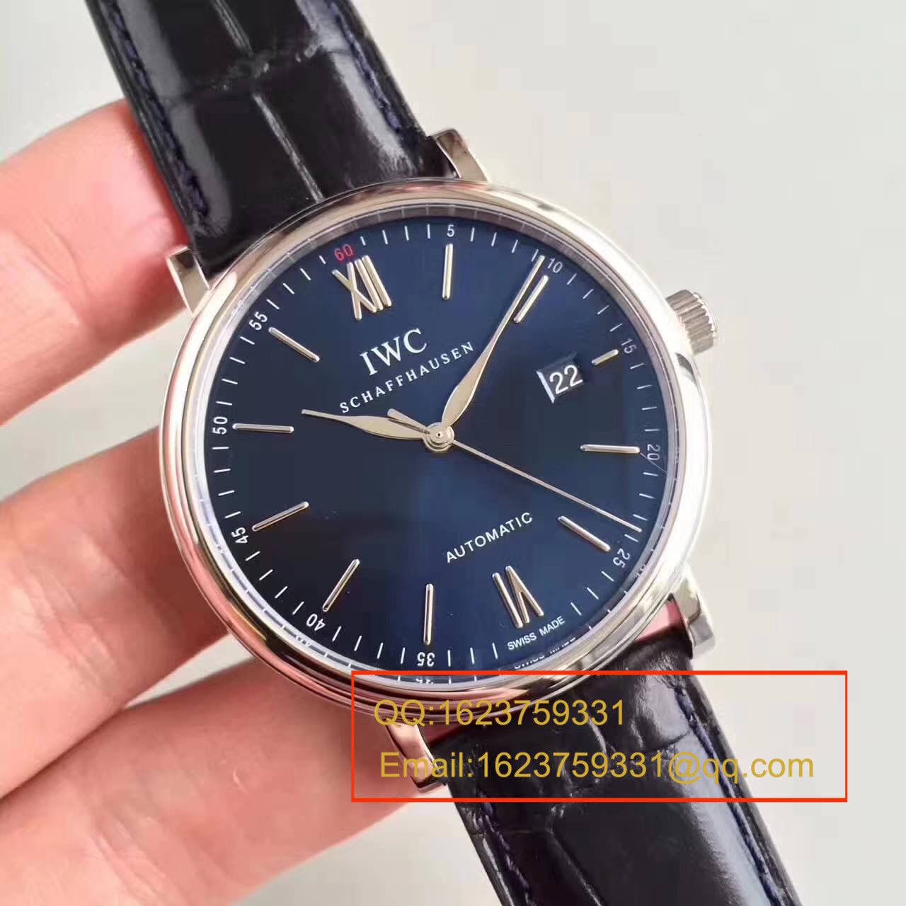 【独家视频测评MK Factory 1:1 Replica Watches 】 IWC  IWC 柏涛菲诺系列 大三针 IW356512 男士 Watches  / WGAH117