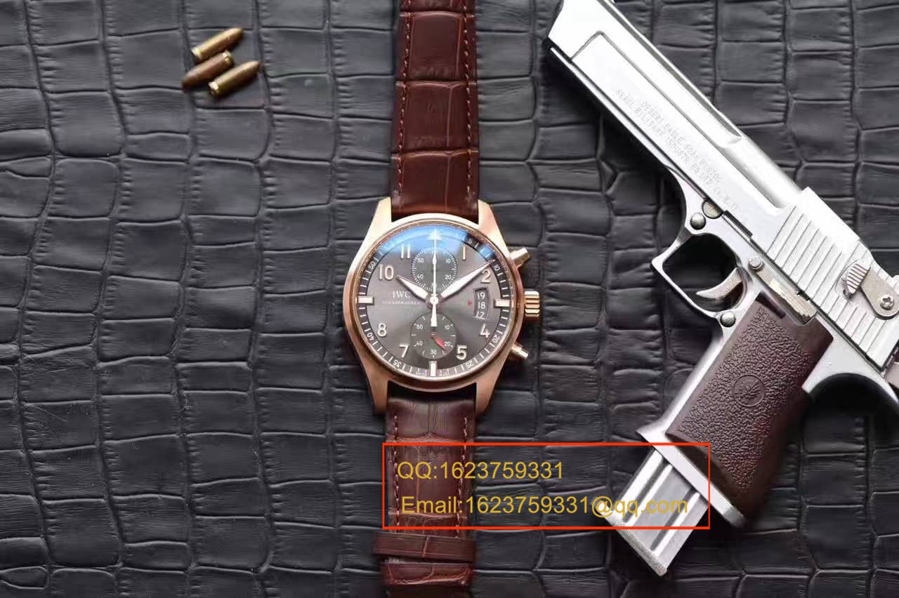 【独家 Video analysis  Perfect  High quality  Replica Watches 】 IWC SPITFIRE CHRONOGRAPH喷火战机计时 wrist watches 系列IW387803 wrist watches  / WG282
