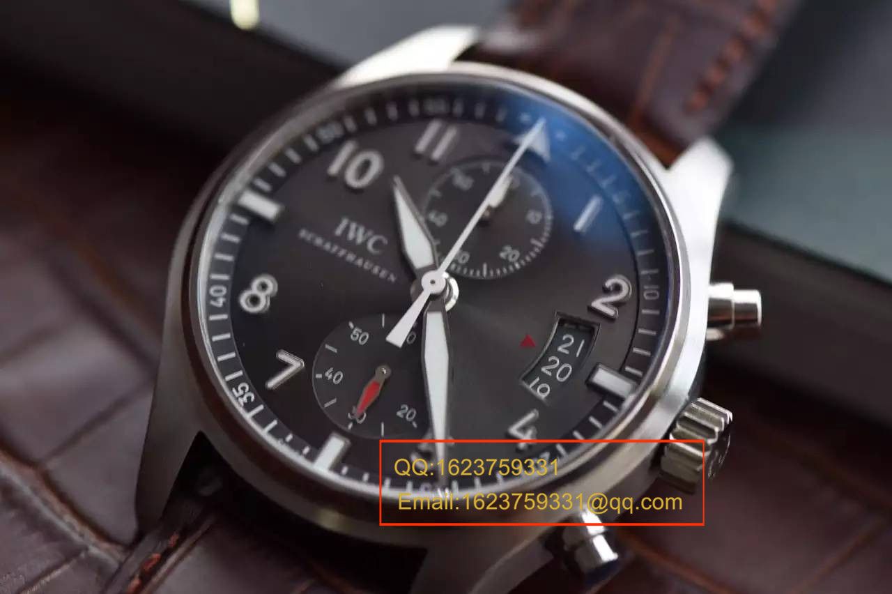 【独家视频测评 Perfect  High quality  Replica Watches 】 IWC 飞行员喷火战机计时 wrist watches 系列IW387808 wrist watches  / WG138A