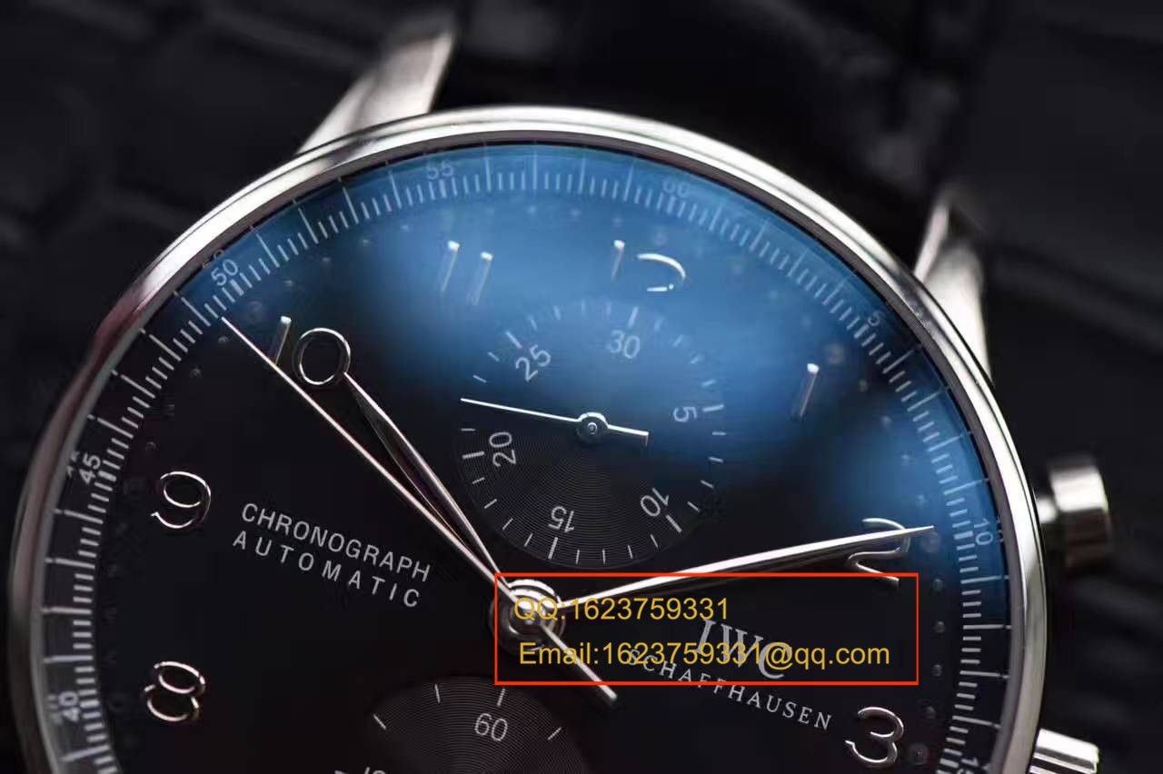 【独家视频测评YL Perfect  High quality  Replica Watches 】 IWC 葡萄牙CHRONOGRAPH计时系列IW371447 wrist watches  / WGBA279