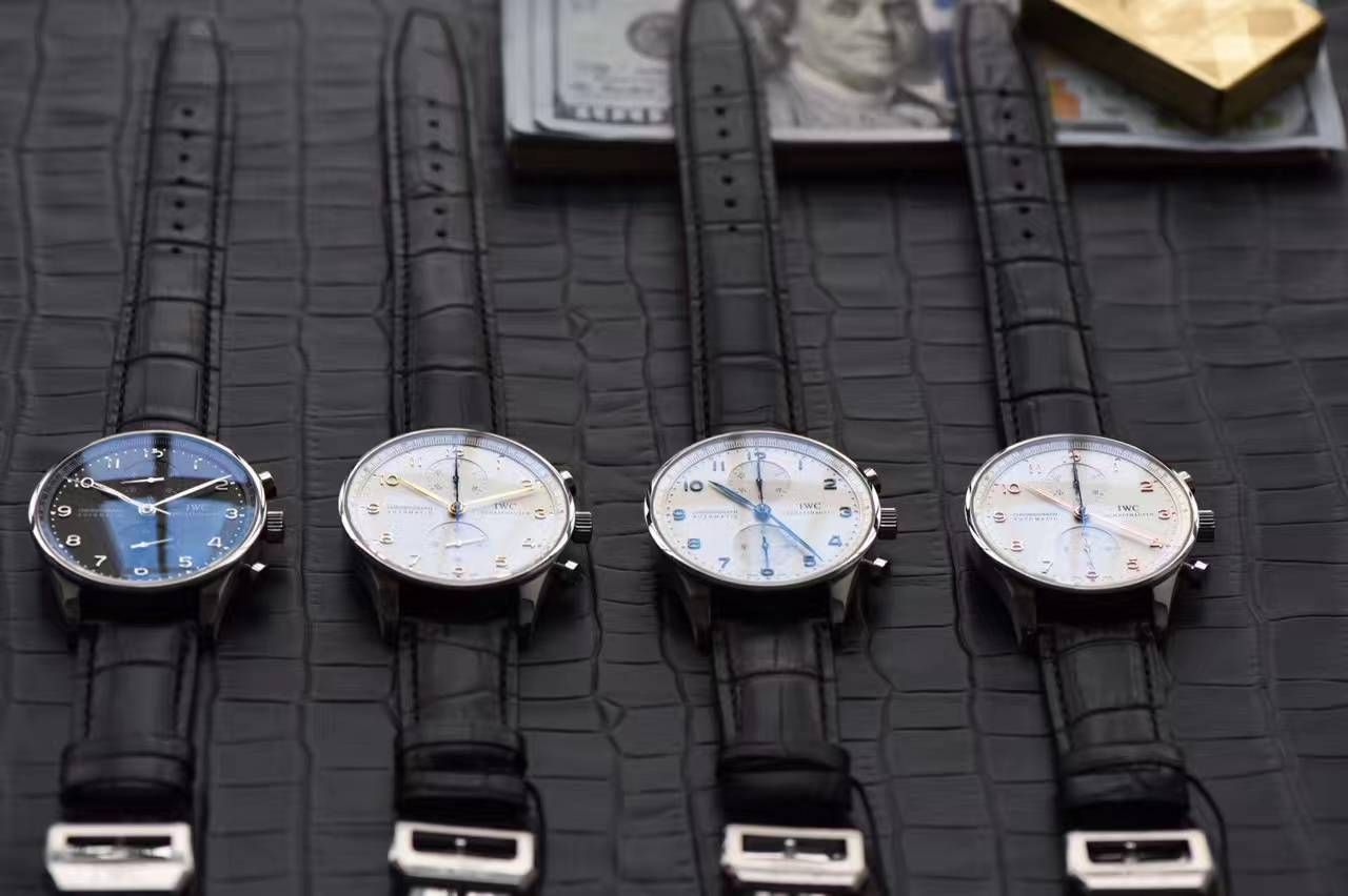 【独家视频测评YL Factory V7版本1:1 top  Replica Watches 】 IWC 葡萄牙 Replica 葡萄牙计时IW371445黄定钉刻度 wrist watches  / WG280