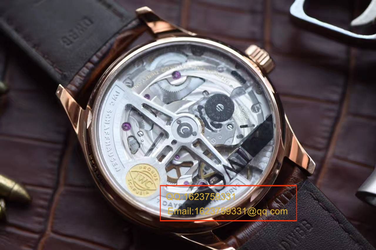 【独家 Video analysis 】【ZF Factory  top  Perfect  Replica Watches 】 IWC 葡萄牙计时系列IW500701 wrist watches （ IWC 七日链） / WG230
