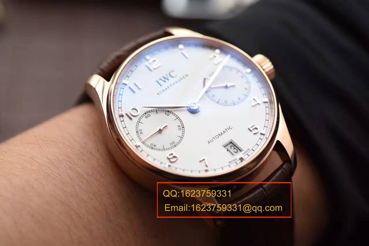 【独家 Video analysis 】【ZF Factory  top  Perfect  Replica Watches 】 IWC 葡萄牙计时系列IW500701 wrist watches （ IWC 七日链） / WG230