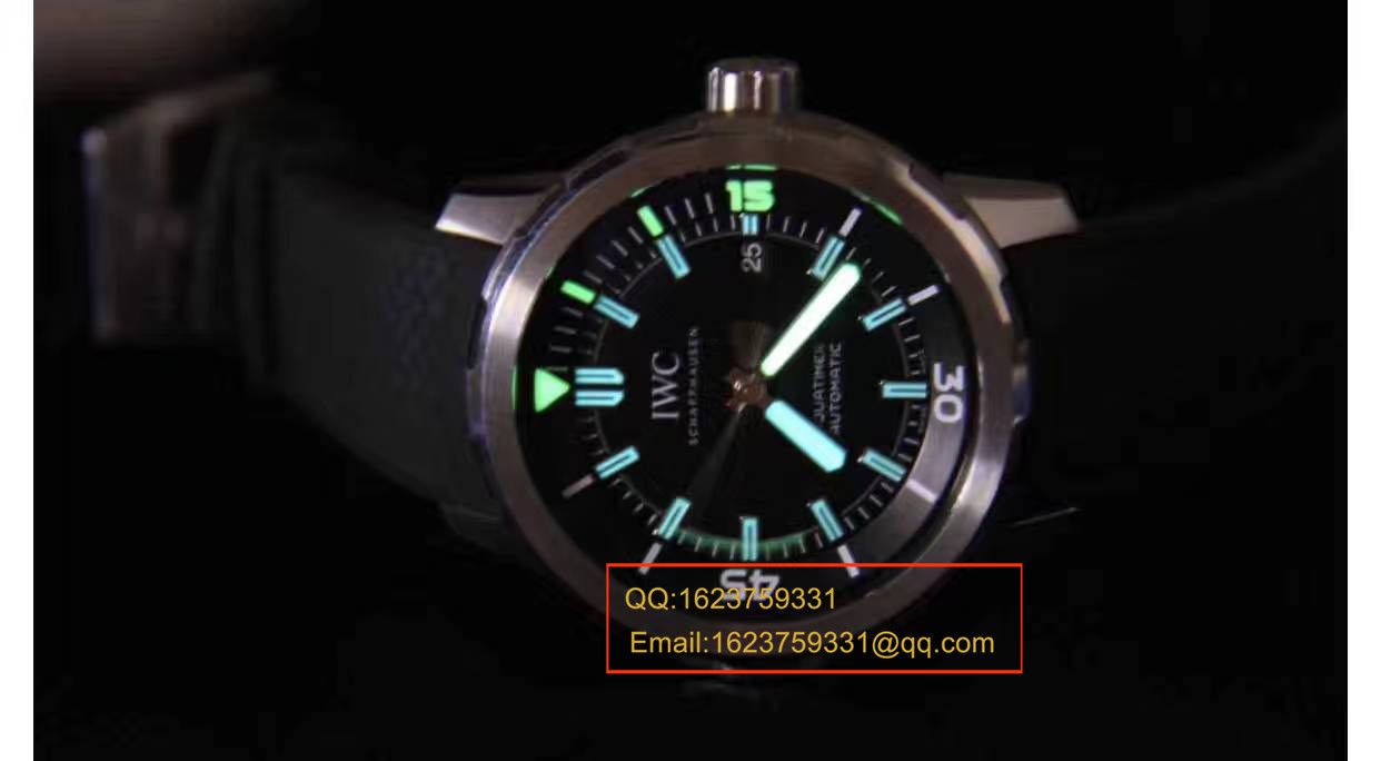 【独家视频测评1:1 High quality  Replica Watches 】 IWC 海洋时计系列CHRONOGRAPH计时IW329001 wrist watches  / WG165