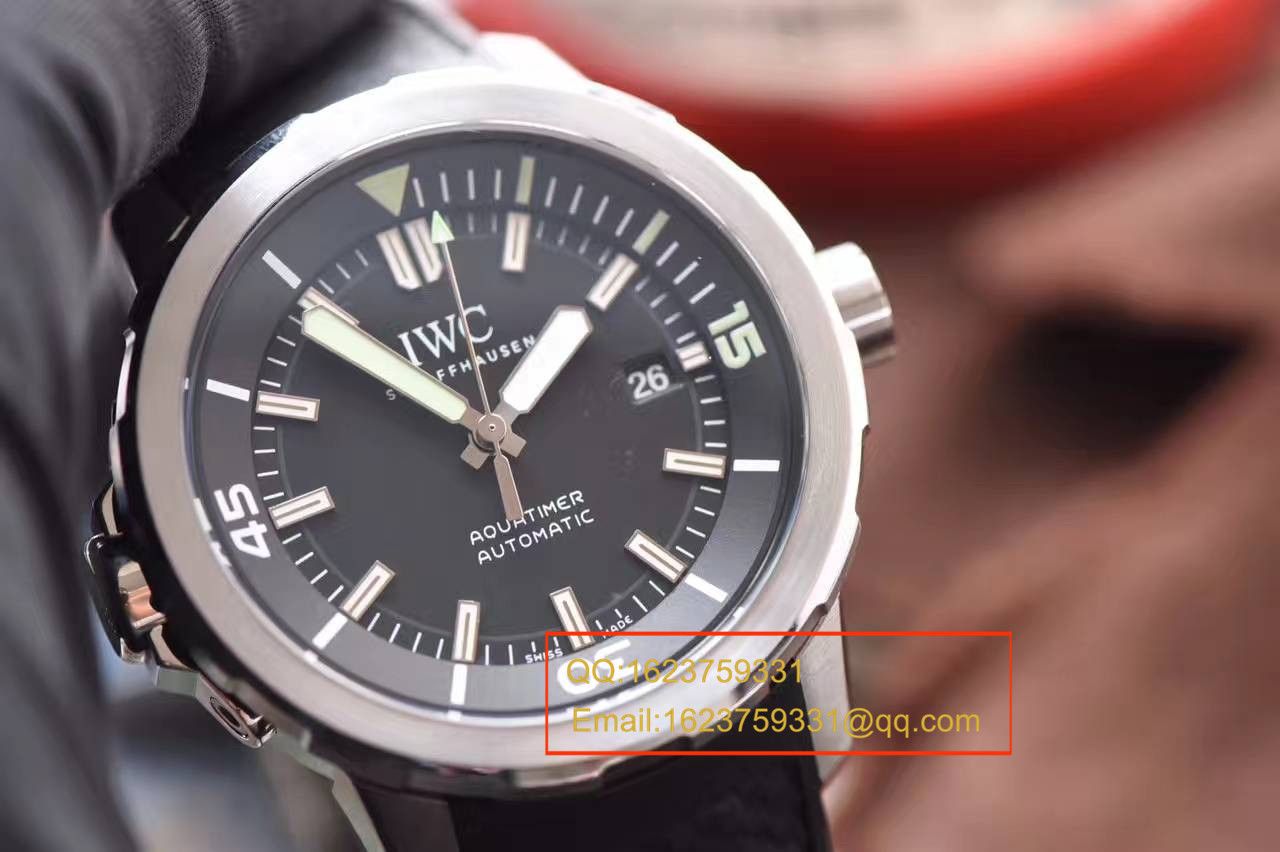 【独家视频测评1:1 High quality  Replica Watches 】 IWC 海洋时计系列CHRONOGRAPH计时IW329001 wrist watches  / WG165