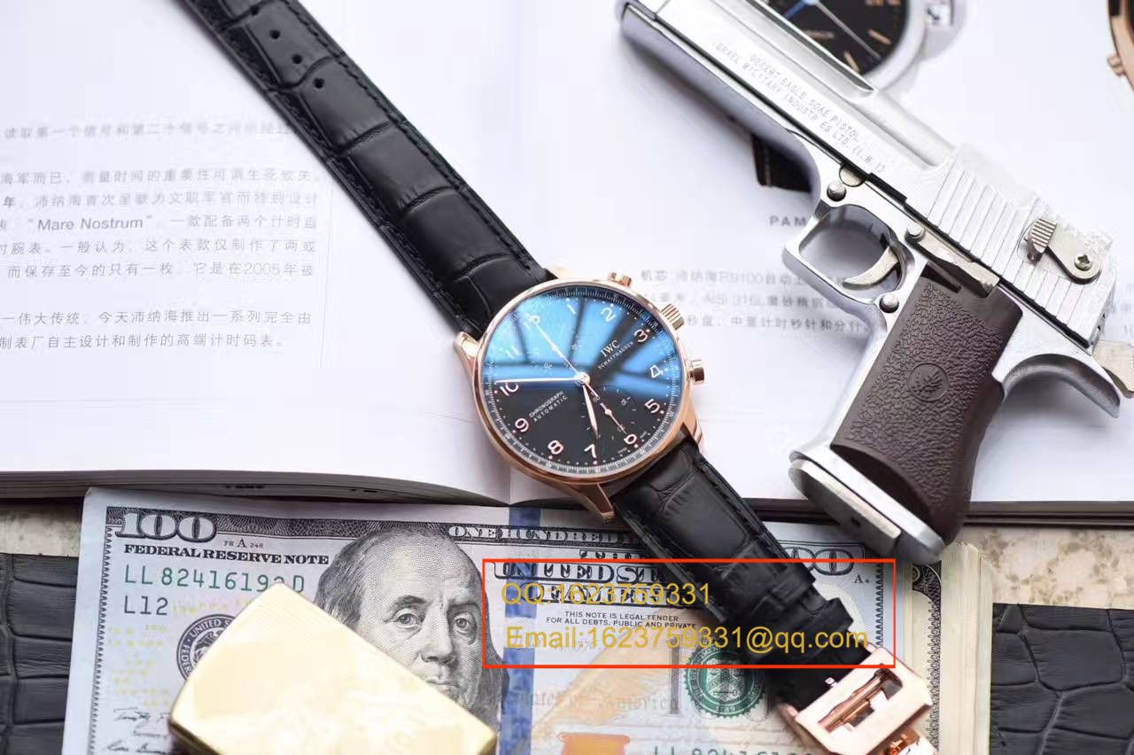 【YL Factory V7版本 Perfect  High quality  Replica Watches 】 IWC IWC葡萄牙计时系列IW371415 wrist watches  / WG303