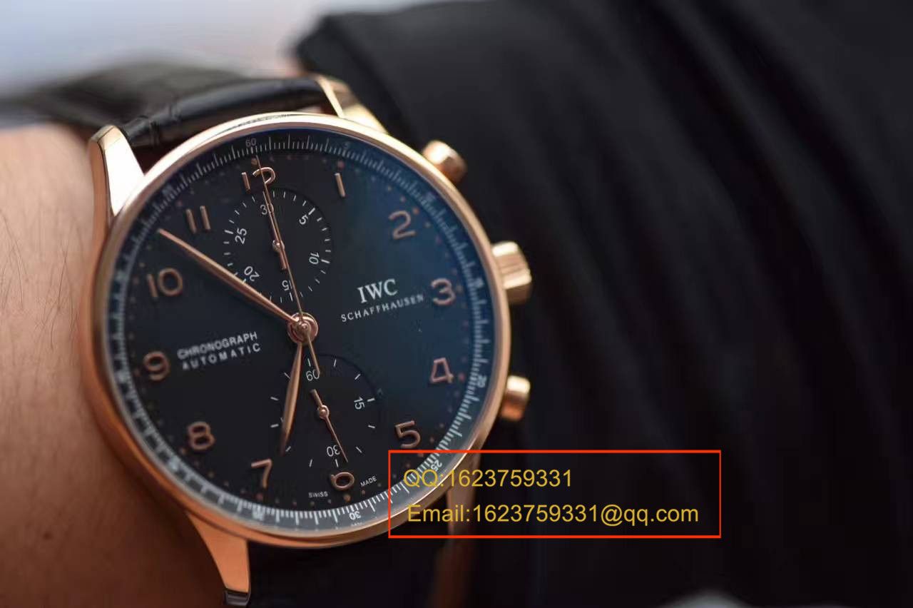 【YL Factory V7版本 Perfect  High quality  Replica Watches 】 IWC IWC葡萄牙计时系列IW371415 wrist watches  / WG303