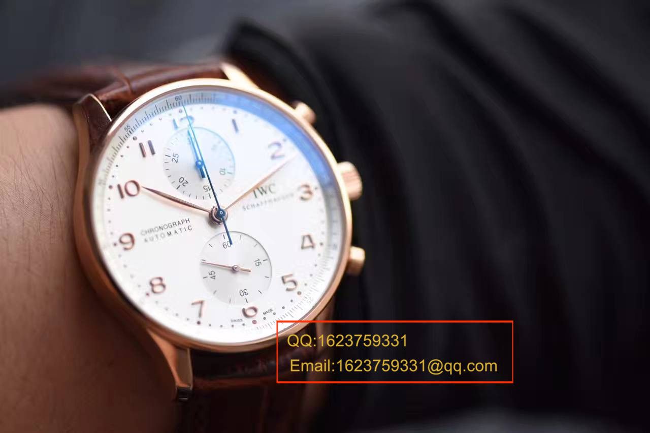 【独家视频测评YL Factory V7版本 Perfect  High quality  Copy  Watches 】 IWC 葡萄牙计时系列IW371480 wrist watches  / WG302