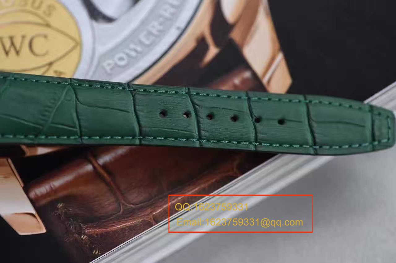YL Factory 出品新款翠绿限量版 IWC 葡萄牙三问手动机械 wrist watches  / WBA292