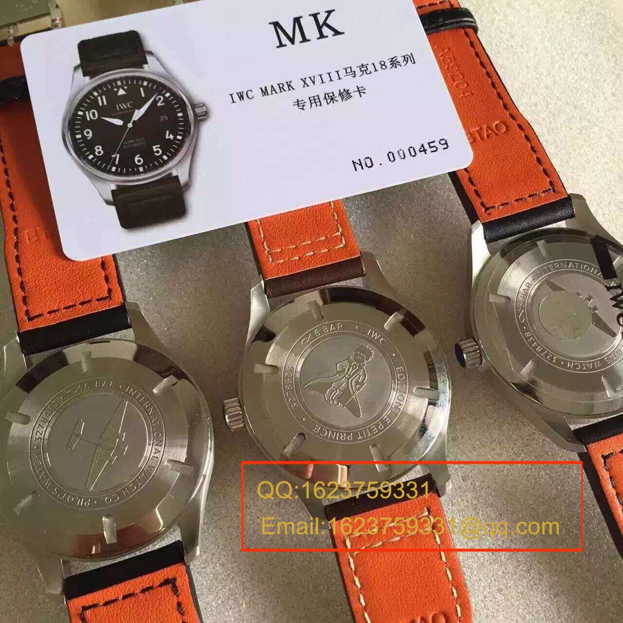 【独家视频测评MK Factory  High quality  Copy  Watches 】 IWC 飞行员 MARK XVII 飞行员 wrist watches 系列 IW327001 wrist watches  / WG246