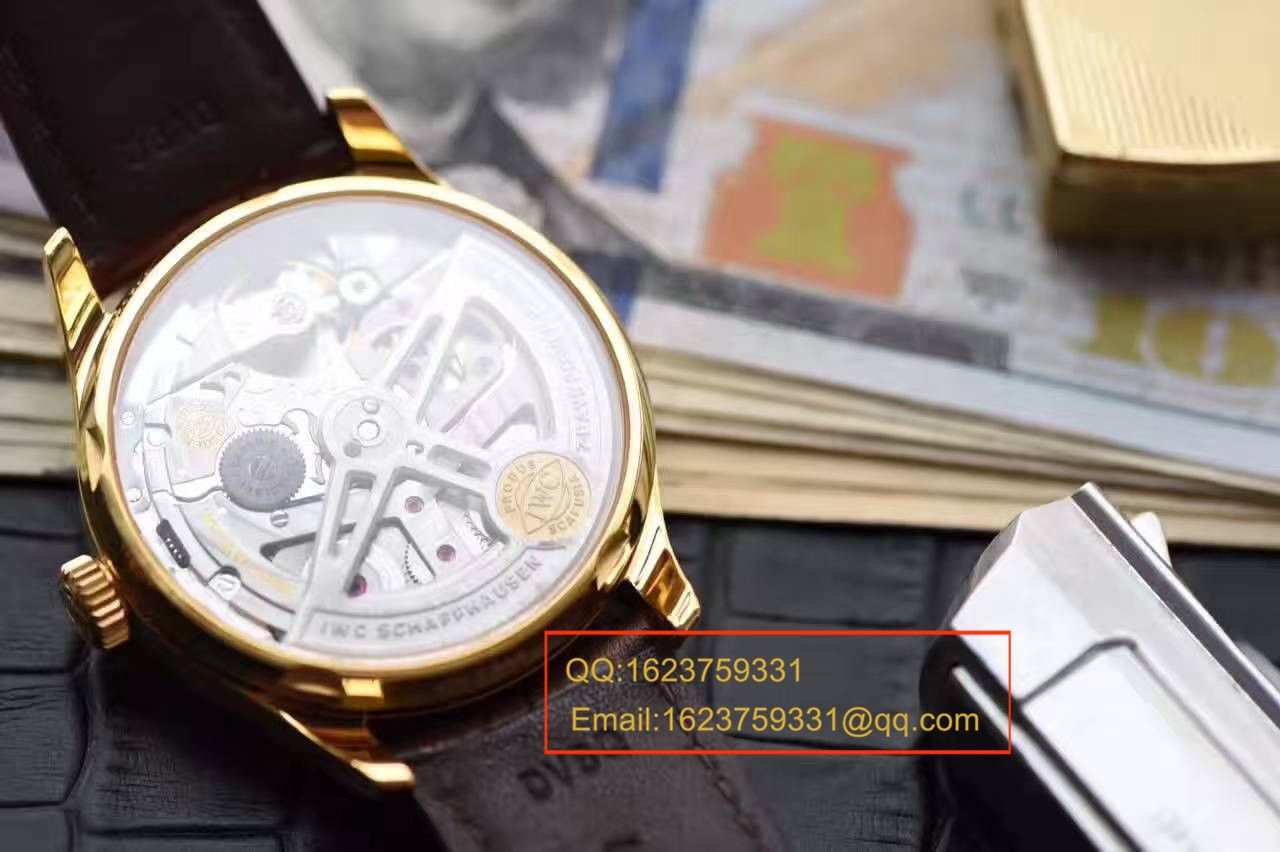 【ZF Perfect  High quality  Replica Watches 】 IWC 葡萄牙七天系列黄金版葡七IW500101 wrist watches  / WG242