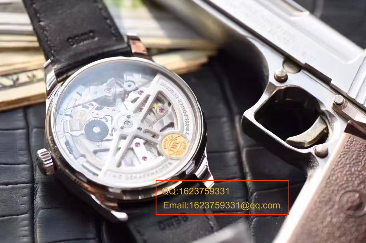 【ZF Perfect  High quality  Replica Watches 】 IWC 葡七最高版本新面孔白面黑眼IW500706（熊猫葡七） wrist watches  / WG181
