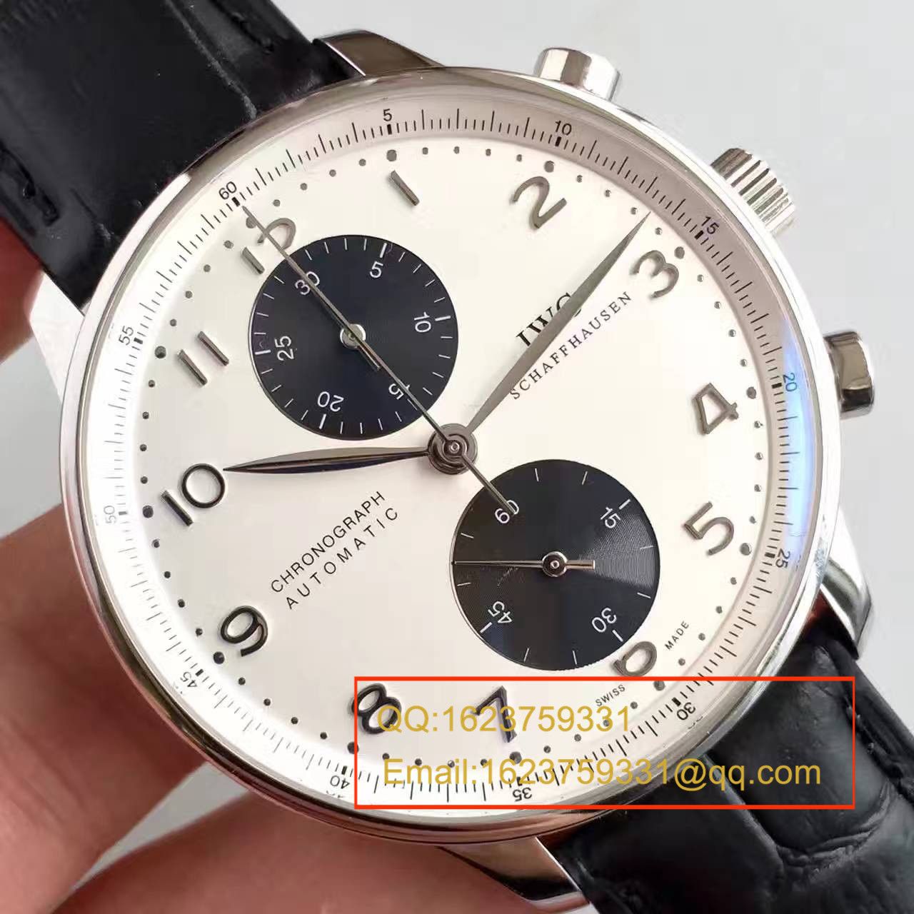 【ZF Factory 1:1 High quality  Knockoff  Watches 】 IWC 葡萄牙计时系列CHRONOGRAPH计时IW371411 wrist watches  / WG269
