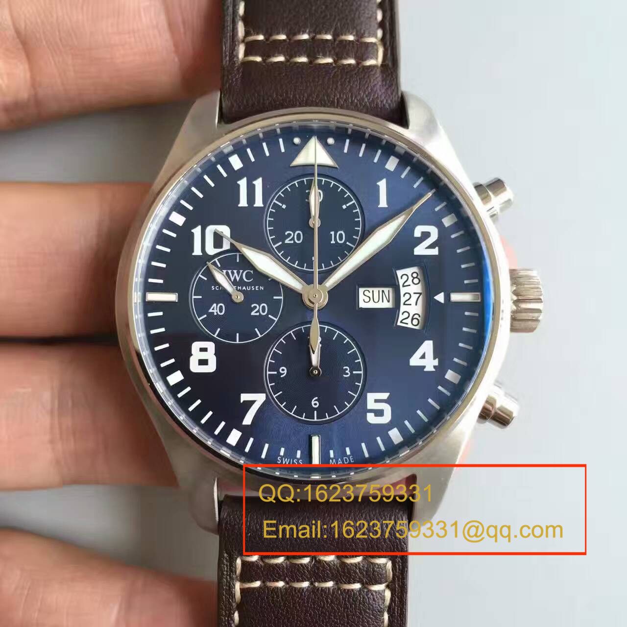 【ZF Factory  Perfect  Replica Watches 】 IWC  飞行员系列 IW377706 男士机械 wrist watches  / WG092