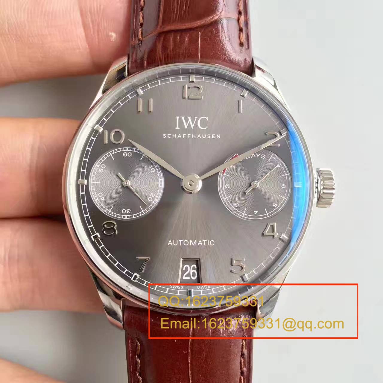 【ZF Factory  top  Replica  Knockoff  Watches 】 IWC 葡萄牙系列《 IWC 七日链》IW500702 wrist watches  / WG224.1