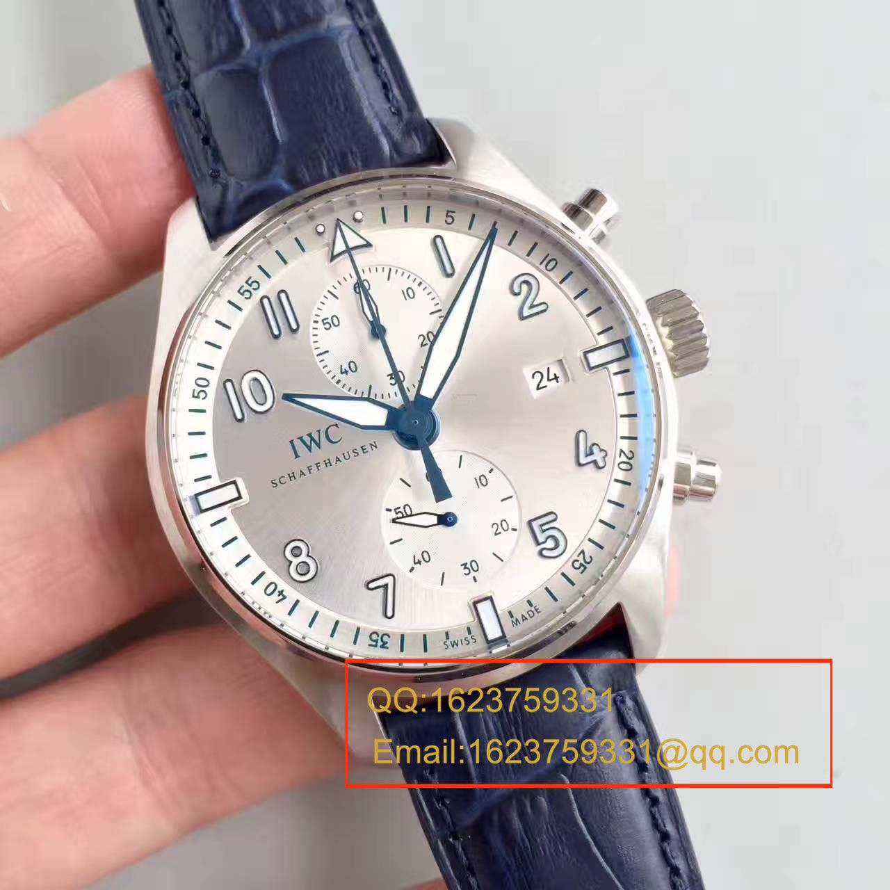 【ZF Factory  Perfect  High quality  Replica Watches 】 IWC  喷火战机计时 Spitfire Chronograph系列 新面  wrist watches  / WG097