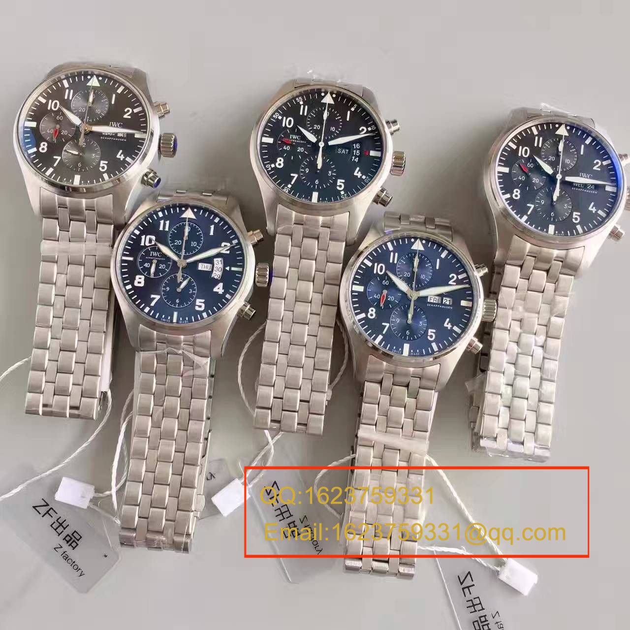 【ZF Factory 1:1 High quality  Copy  Watches 】 IWC 飞行员CHRONOGRAPH计时 wrist watches 系列 IW377704 wrist watches  / WG215