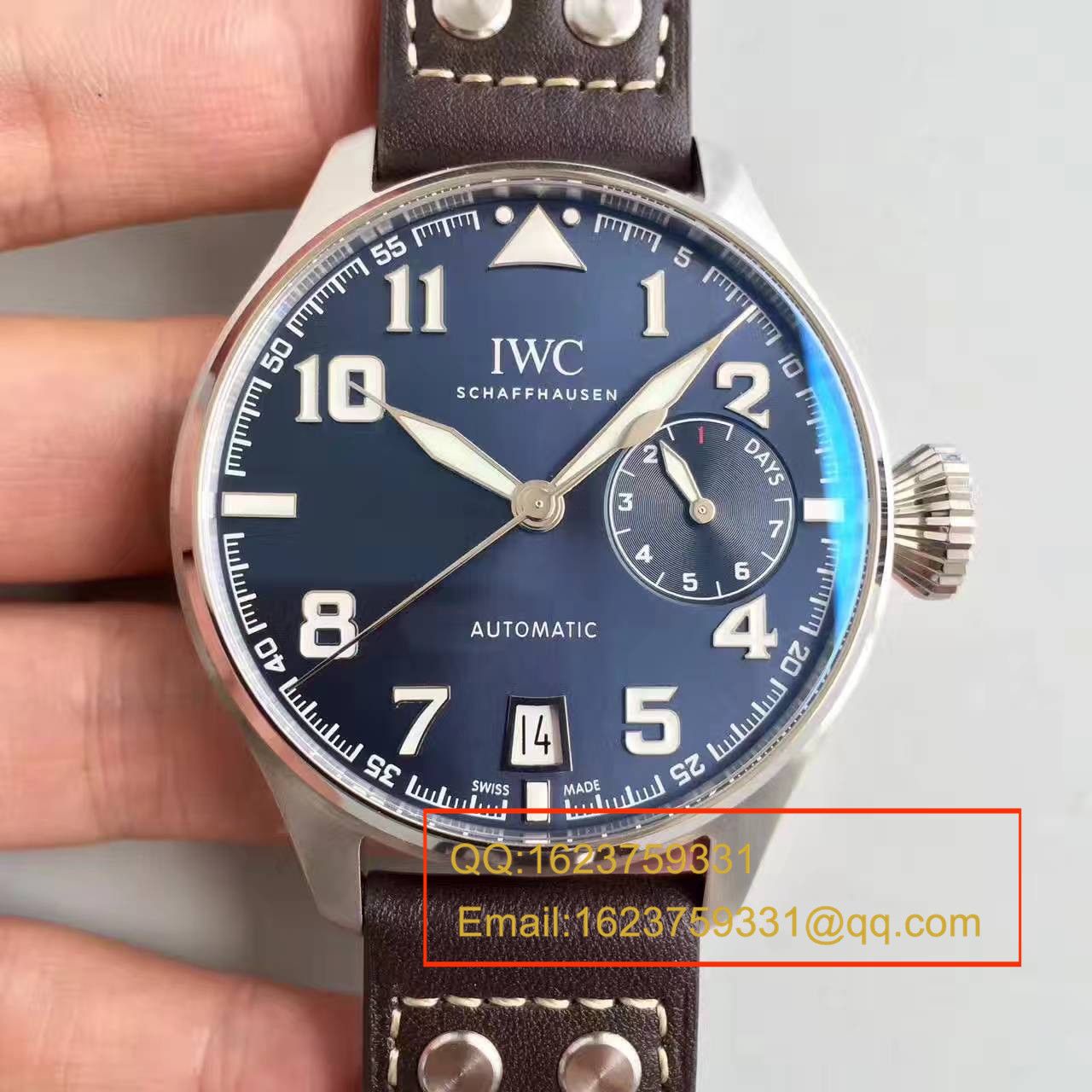 【ZF Factory 1:1 Knockoff  Watches 】 IWC 大型飞行员 wrist watches “小王子”特别版系列IW500916 wrist watches  / WG226