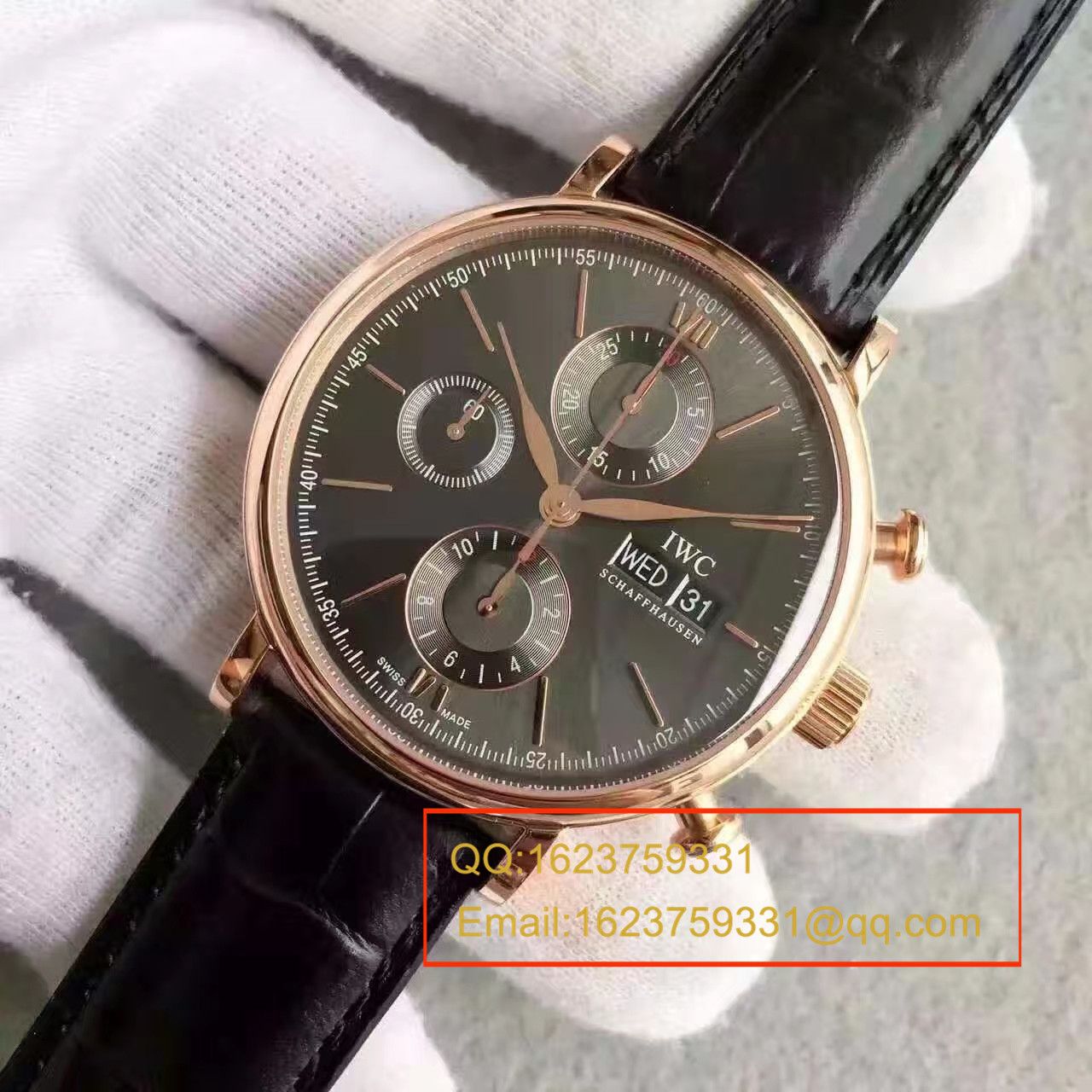 【MK Factory  Perfect  Copy  Watches 】 IWC 柏涛菲诺系列IW391021 多功能机械计时 wrist watches  / WG134