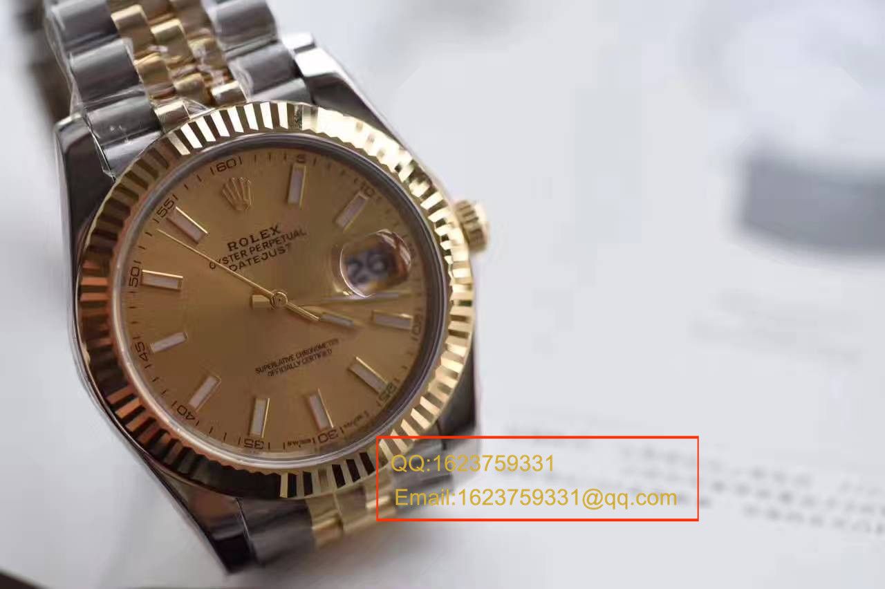【N Factory  Perfect   Replica Watches 】 Rolex   Datejust 系列126333-62613包18K金 wrist watches  / RCF171