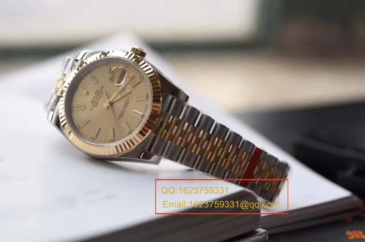 【N Factory  Perfect   Replica Watches 】 Rolex   Datejust 系列126333-62613包18K金 wrist watches  / RCF171