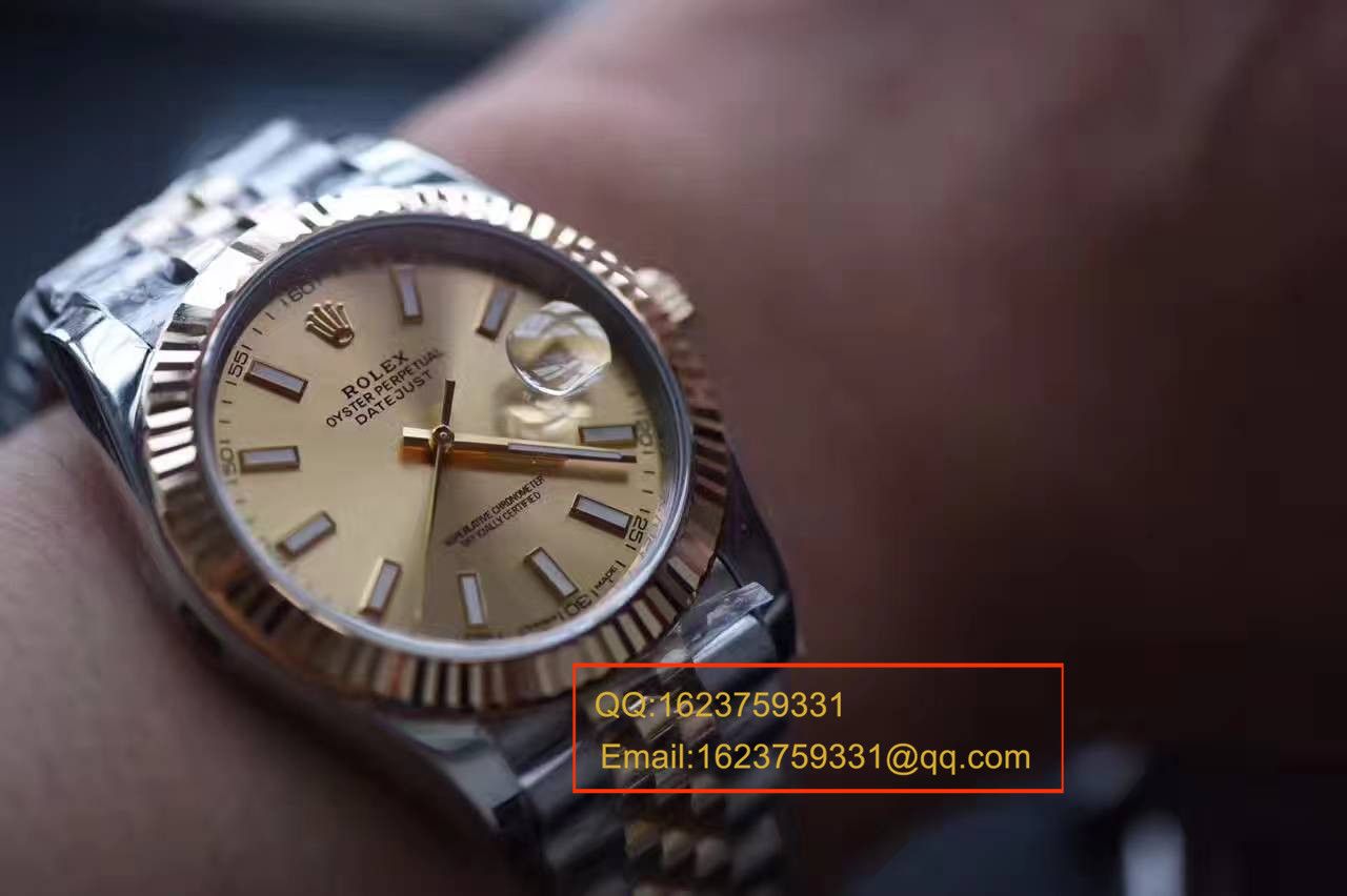 【N Factory  Perfect   Replica Watches 】 Rolex   Datejust 系列126333-62613包18K金 wrist watches  / RCF171