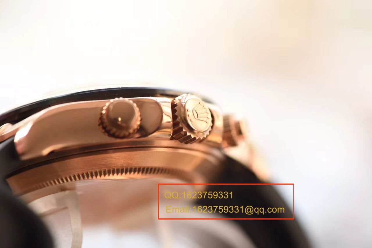 【独家视频测评JF Factory 1:1 top  Replica Watches 】 Rolex  Cosmograph Daytona  Ditongna 系列116515LN粉盘 wrist watches  / RBC149