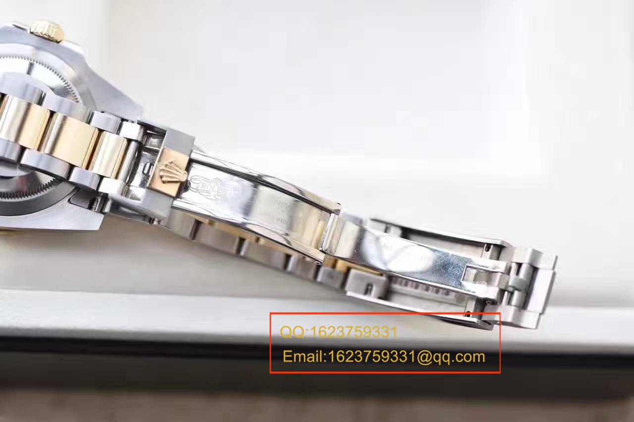 【独家视频测评N Factory V7版 Perfect  Knockoff  Watches 】 Rolex  Submariner 型系列116613LB-97203包18K真金蓝水鬼王 / RCF143