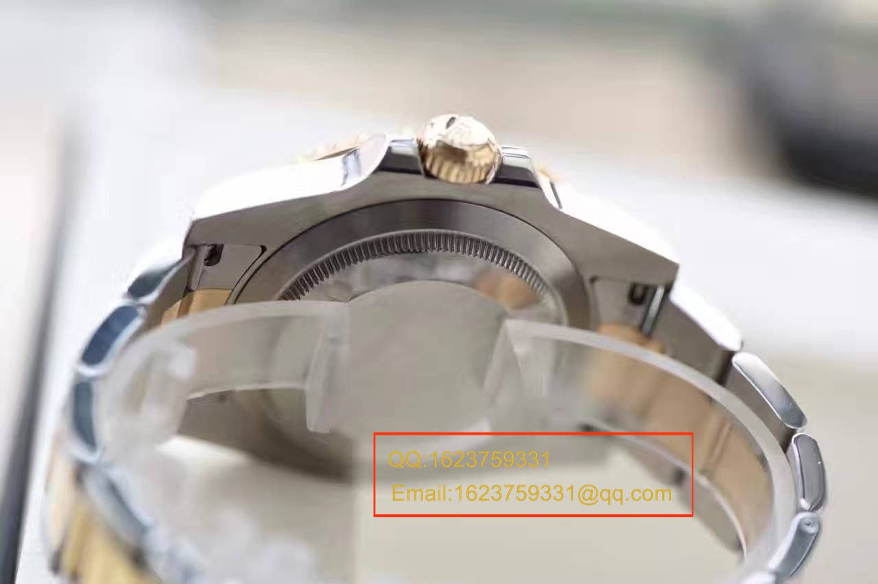 【独家视频测评N Factory V7版 Perfect  Knockoff  Watches 】 Rolex  Submariner 型系列116613LB-97203包18K真金蓝水鬼王 / RCF143
