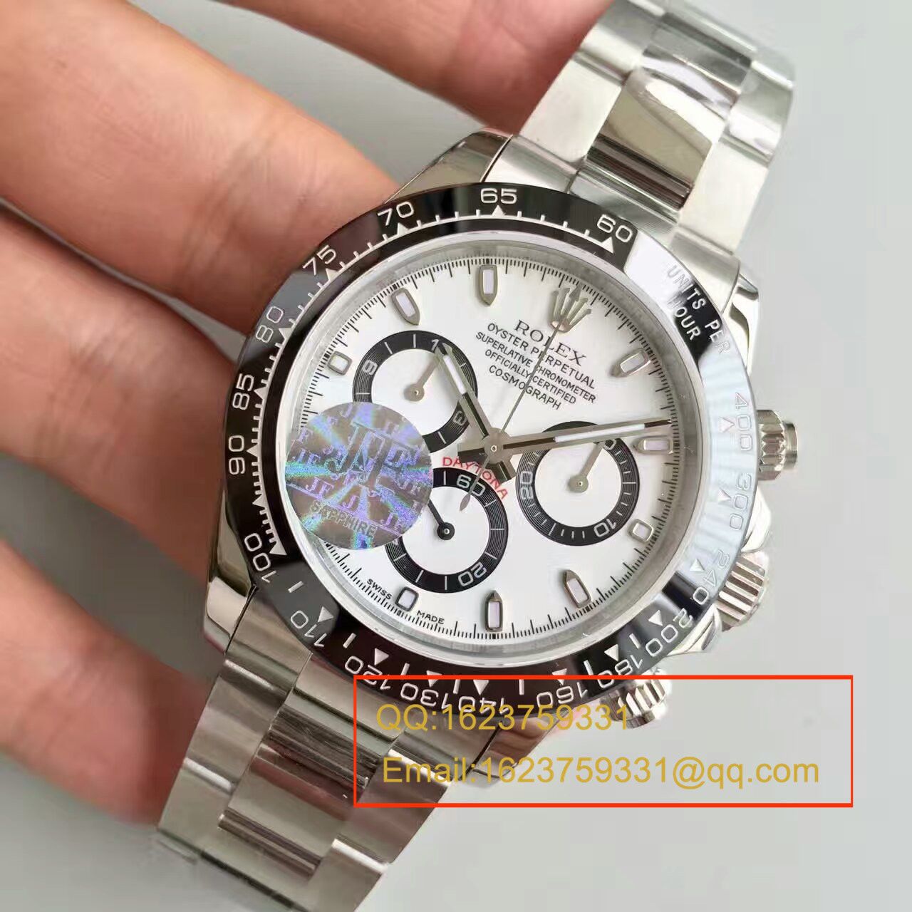 【视频解析】JF Factory 1:1 Knockoff  Watches 之 Rolex  Cosmograph Daytona  Ditongna 系列116500LN-78590机械男表 / RBD126